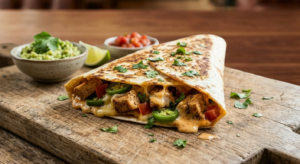 Chicken quesadilla at Habaneros